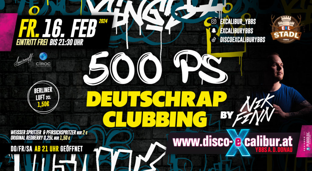 500 PS Deutschrap Party
