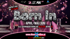 BORN IN April Mai Juni