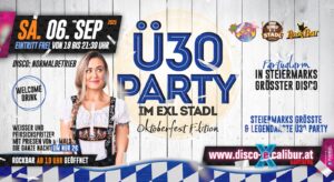 Ü30 PARTY Oktoberfest Edition