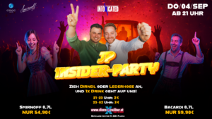 JP INSIDER Party mit INTOXICATED