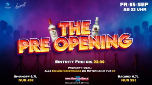 The PRE OPENING