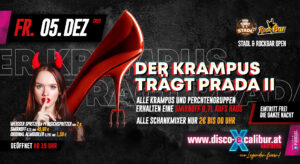 Der KRAMPUS trägt PRADA