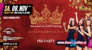 BAFEP Hartberg Maturaball PRE-PARTY