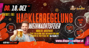 Hacklerregelung Weihnachtsfeier