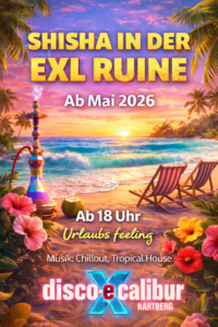 Shisha in der EXL Ruine